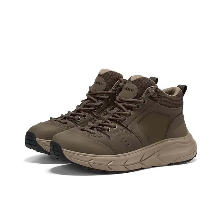 HALEBOSS Abrasion-Resistant Cushioning Slip-Resistant Short Outdoor Boots Men's-3