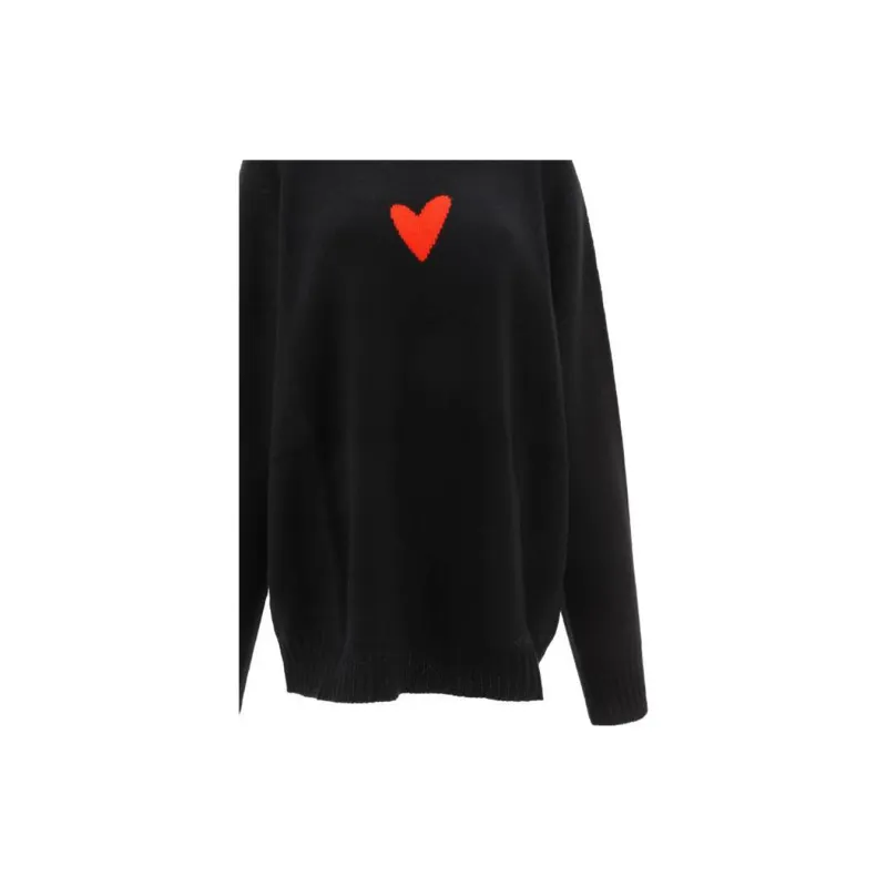 SportMax Cashmere Sweaters Women's Black-4