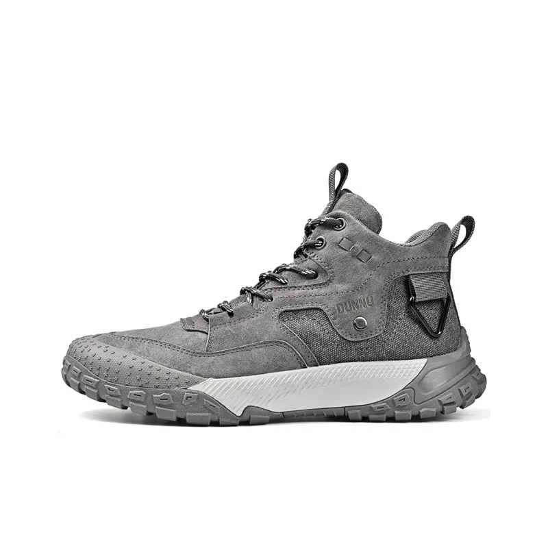 Dunnu Warm Height Increasing Wear-Resistant Short Outdoor Boots Men's-4