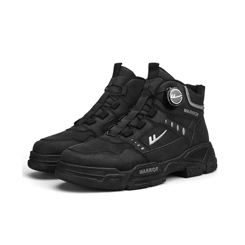 Warrior Crew Martin Boot Men's Black-2
