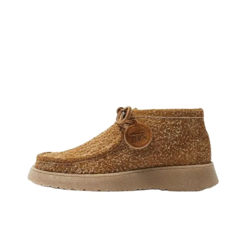 Clarks x ZARA Ankle Boots 4cm Men's Sandy Brown-0