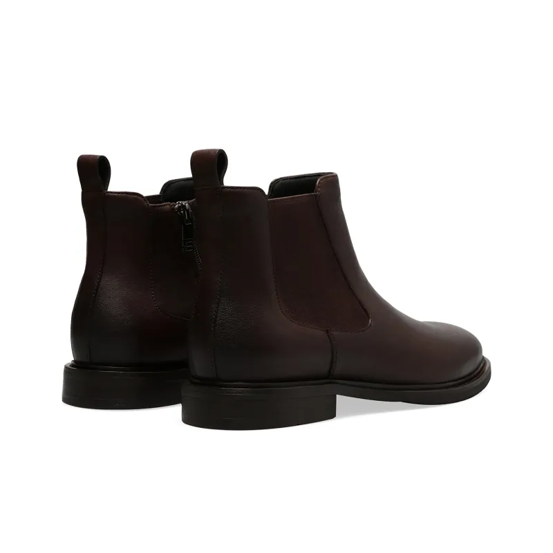 BOSSSUNWEN Chelsea Boots Men's Coffee-3