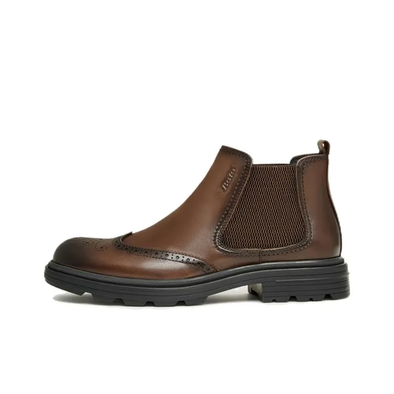 BATA Ankle-Length Chelsea Boots Men's-0