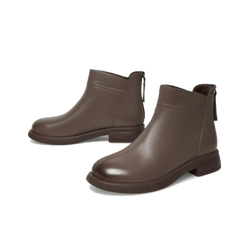 BASTO Ankle Boots Low Heel Women's-9