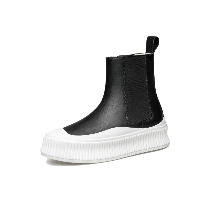 ZRO Short Chelsea Boots 4.6cm Women's Black-2