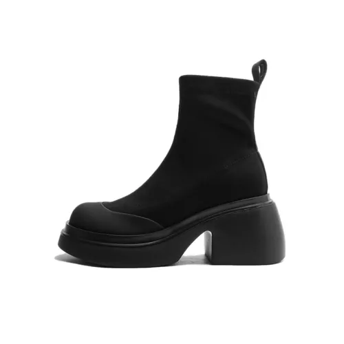 FAIRWHALE Ankle Boots 7.5cm Women's