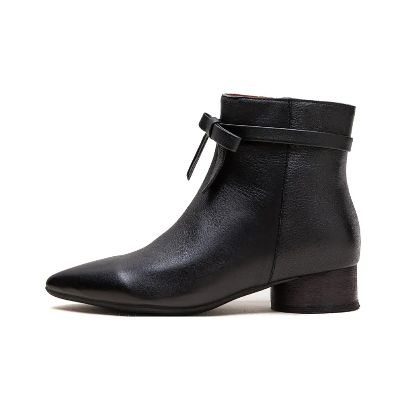 Jay Ankle Boots Women's Coffee/Black-4