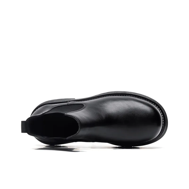 Romon Short Chelsea Boots Men's Black-2