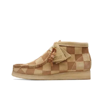 Clarks Originals WALLABEE Ankle Boots Women's Yellow Brown
