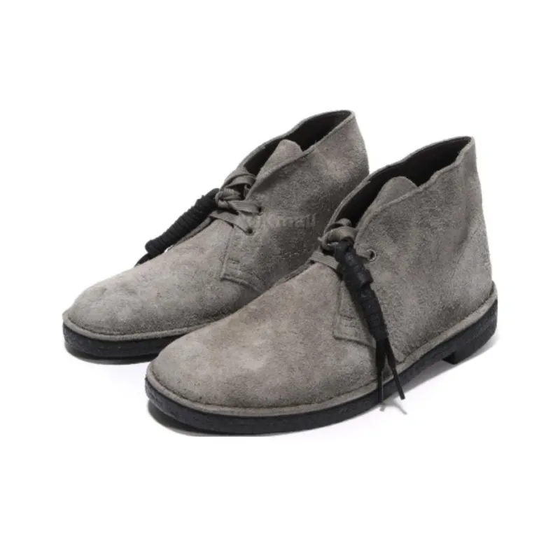 Clarks Originals Desert Boot Dark Grey Suede-2