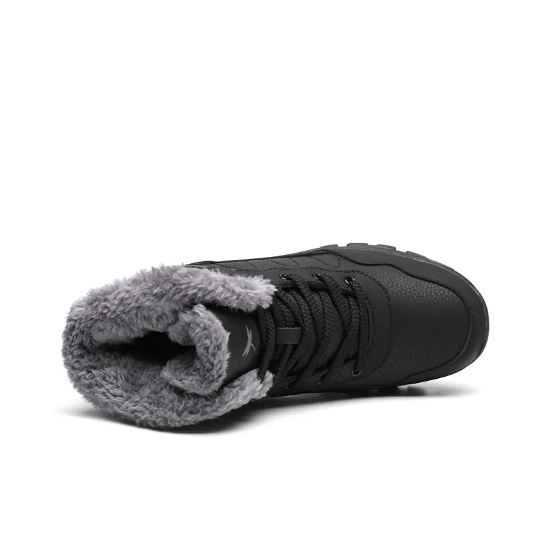RED DRAGONFLY Snow Boots Men Black-5