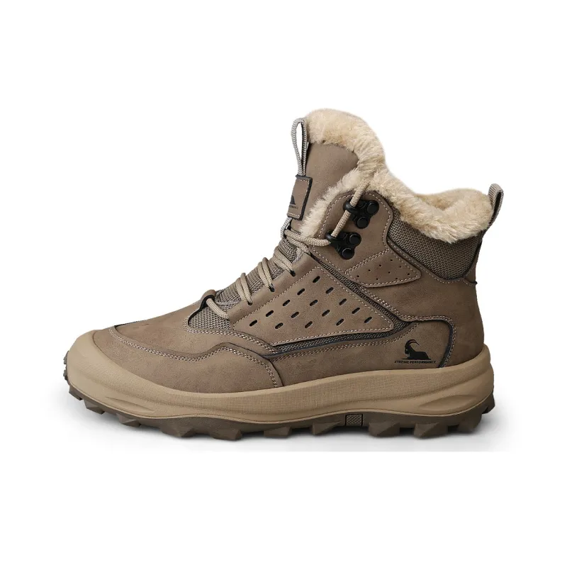 BECK Snow Boots Men Gray/Khaki-6