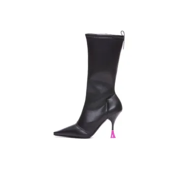 3JUIN Gilda Square Toe Boots Women's
