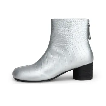 NATURSUN Ankle Boots Women's Silver