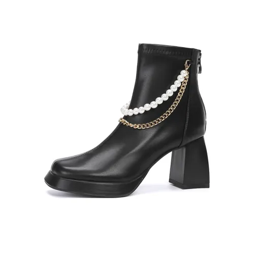 Zubumei Ankle Boots 7CM Women's