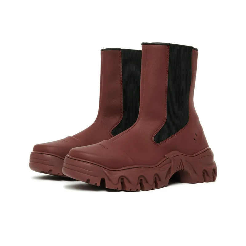 ROMBAUT Boccaccio Short Chelsea Boots Unisex Brown Red-1
