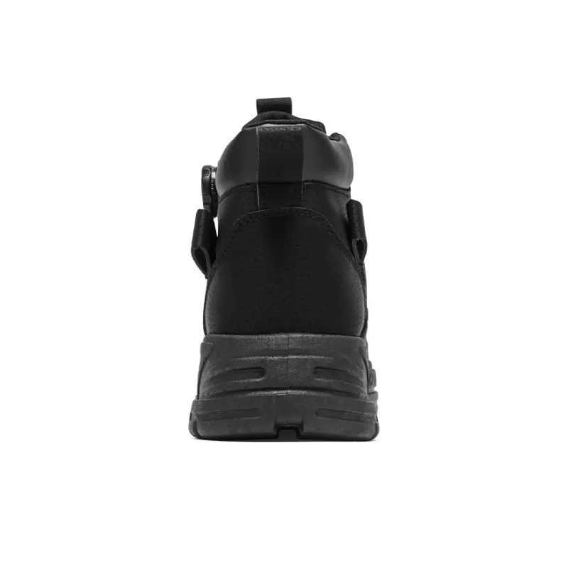 Warrior Ankle Length Martin Boot Men's Black-4
