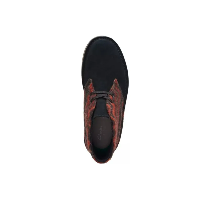 Clarks Ankle Boots Men's Red Black-3