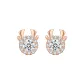 Silver 925 Elk Stud Earrings