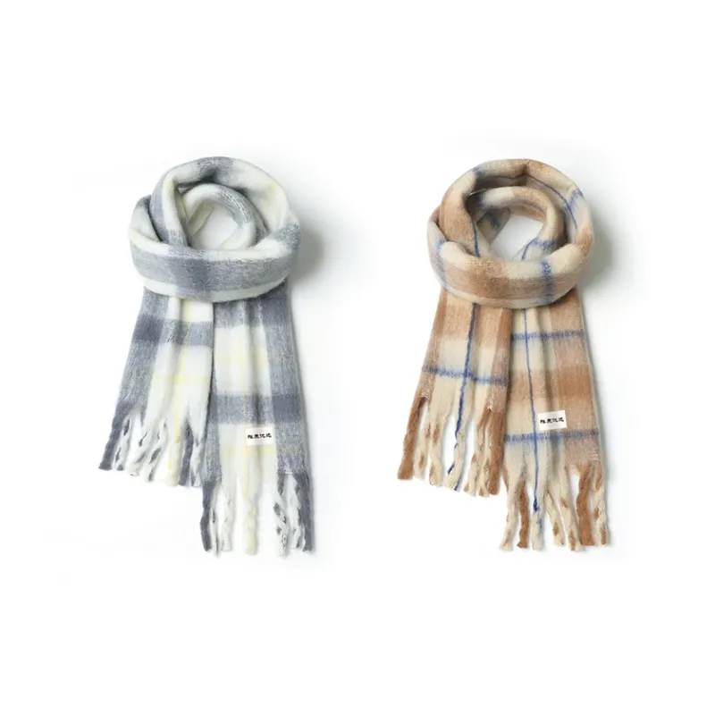 Yalu Preferred Knit Scarves Unisex-9