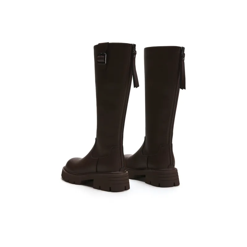 Hotwind Knight Boots Medium Heel Women's-7