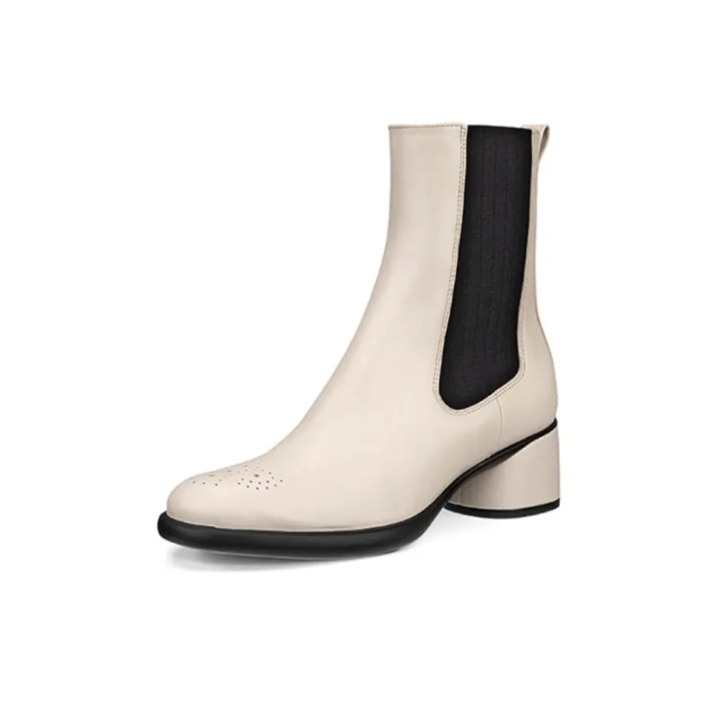 Ecco Crew Chelsea Boots Women's Gray-2