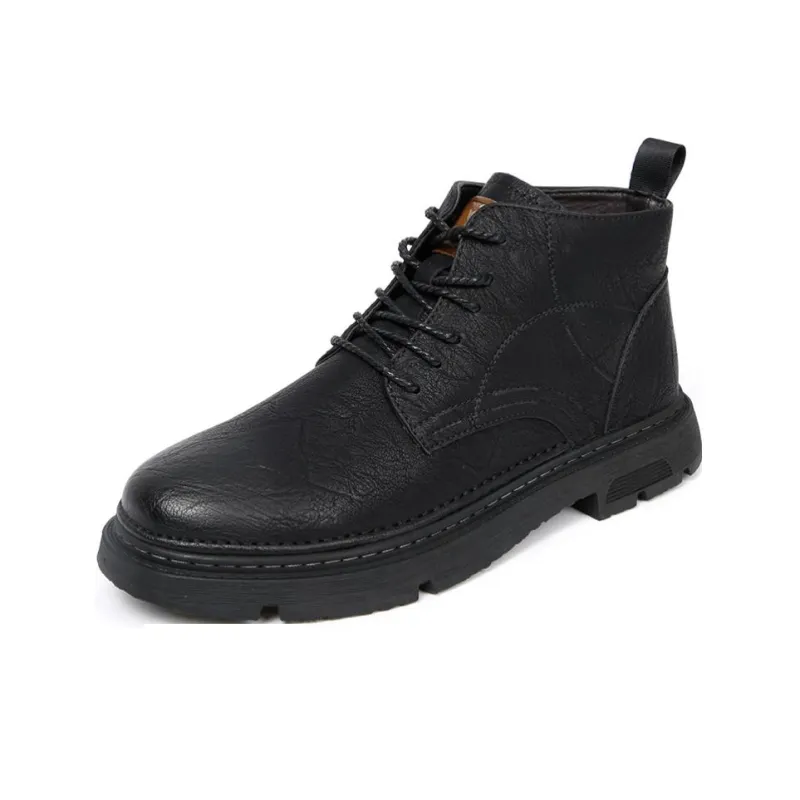 Wit Ankle Boots Men Black/Brown-1