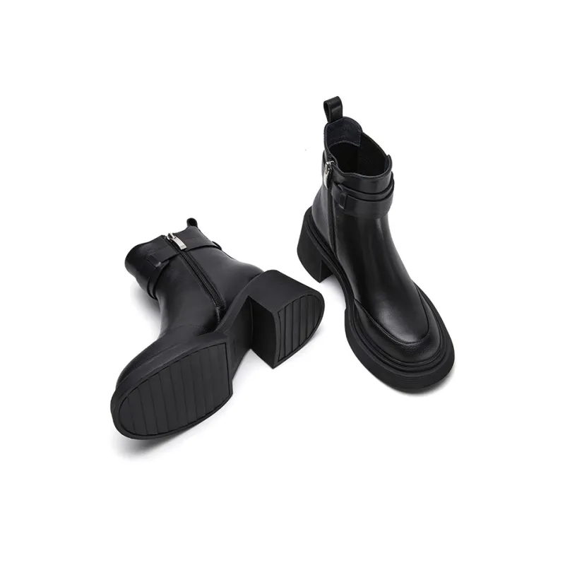 Marie Claire Ankle Boots 6.5cm Women's Black-2