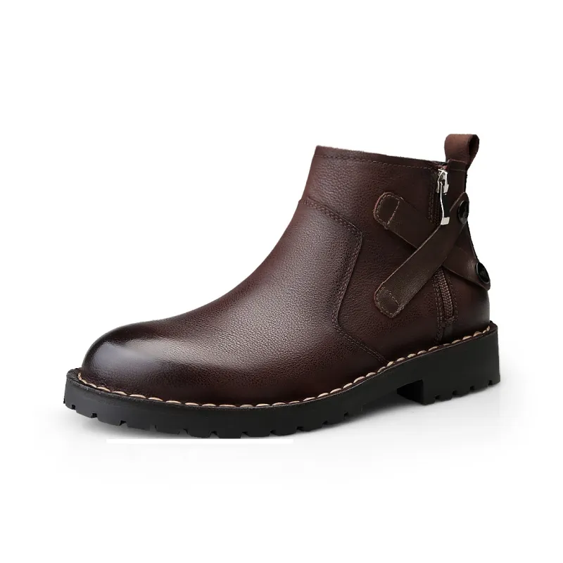 BECK Ankle Boots Men Black-8