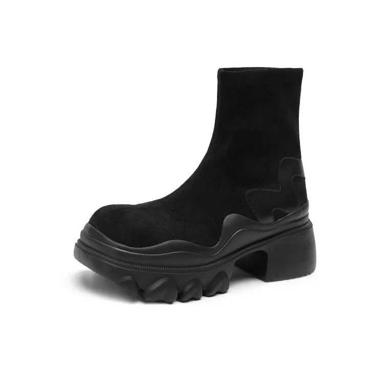 MIO Ankle Boots Women's Black-2
