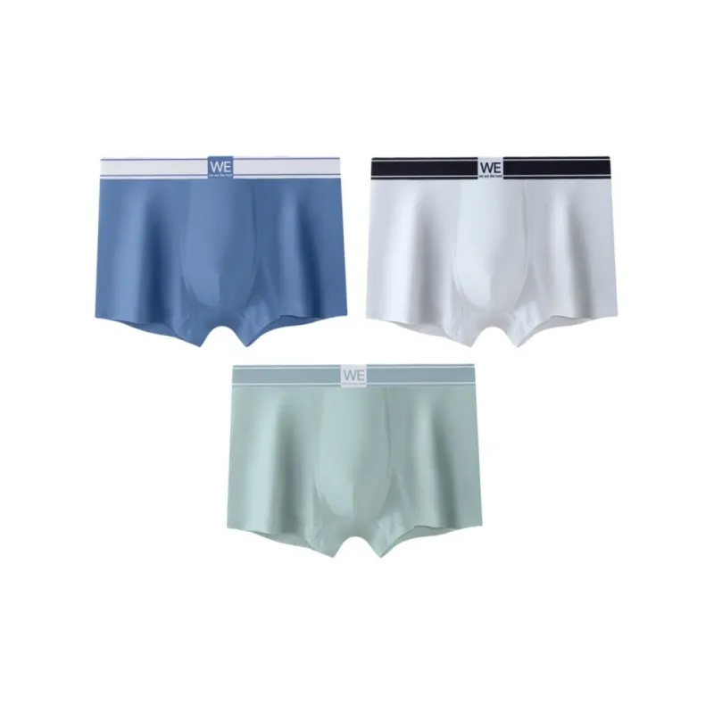 Qiao Ni Tong Underpants Men's 3 Pack-3