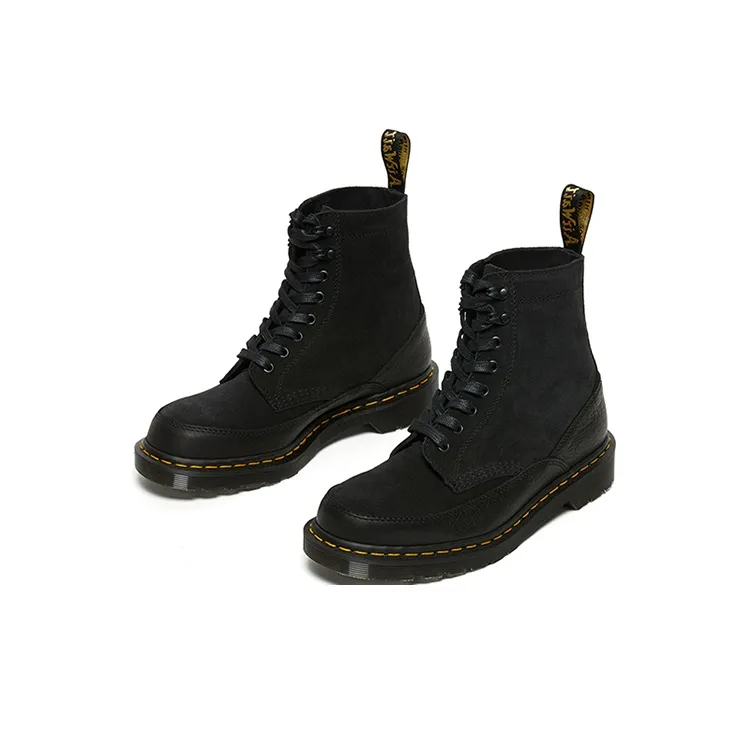 Dr.Martens Unisex 1460 Guard Martin Boots Black-2