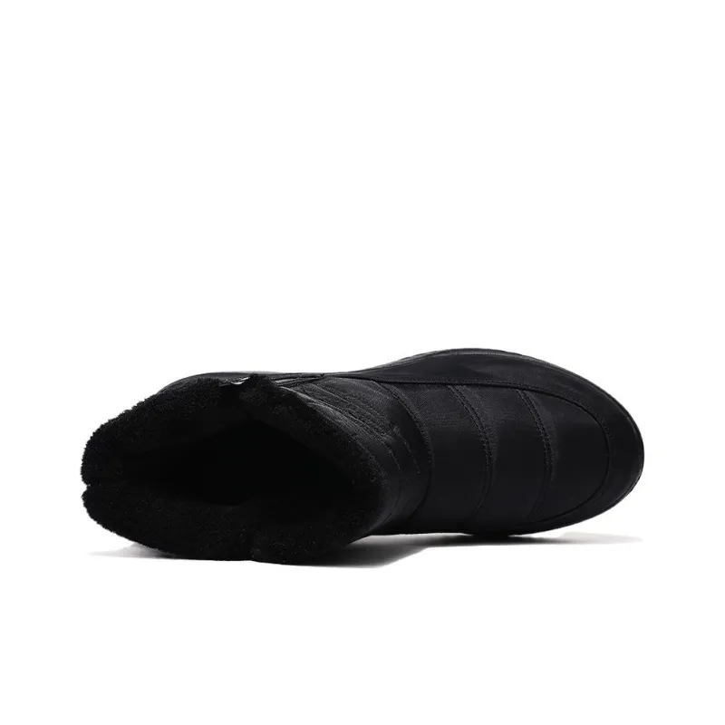 Warrior Crew Snow Boots Unisex Black-2