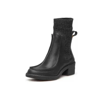 El Naturalista Chelsea Boots 5.5cm Women's Black