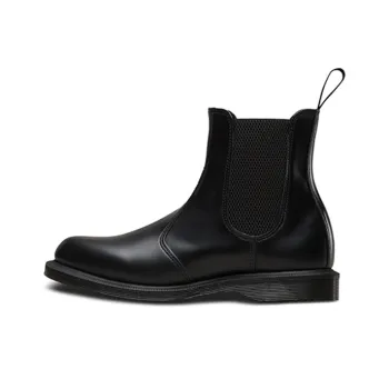 Dr.Martens Flora Smooth Leather Chelsea Boots 'Black' Women's