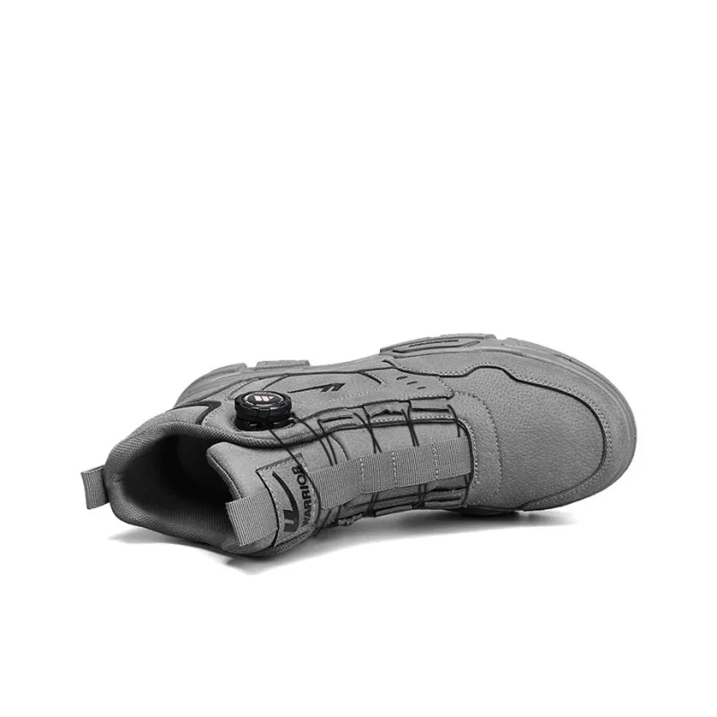 Warrior Crew Martin Boot Men's Gray-3