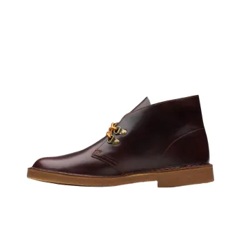 Clarks Ankle Boots Men's Red Brown