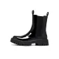 Black Patent Leather Style