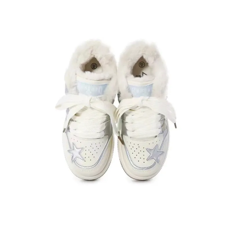 KAAVER OTTO Cushioned Wear Resistant Balanced Lightweight Low Top Stylish Skateboarding Shoes Women's Beige Silver-13