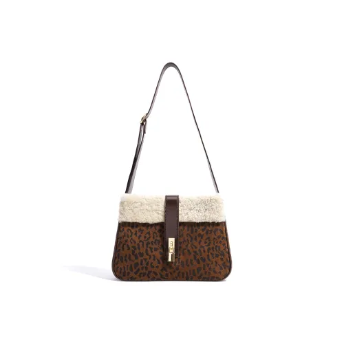 COURONNE Anti velvet Cowhide Crossbody Bag, Shoulder Bag Regular Women's Multicolor