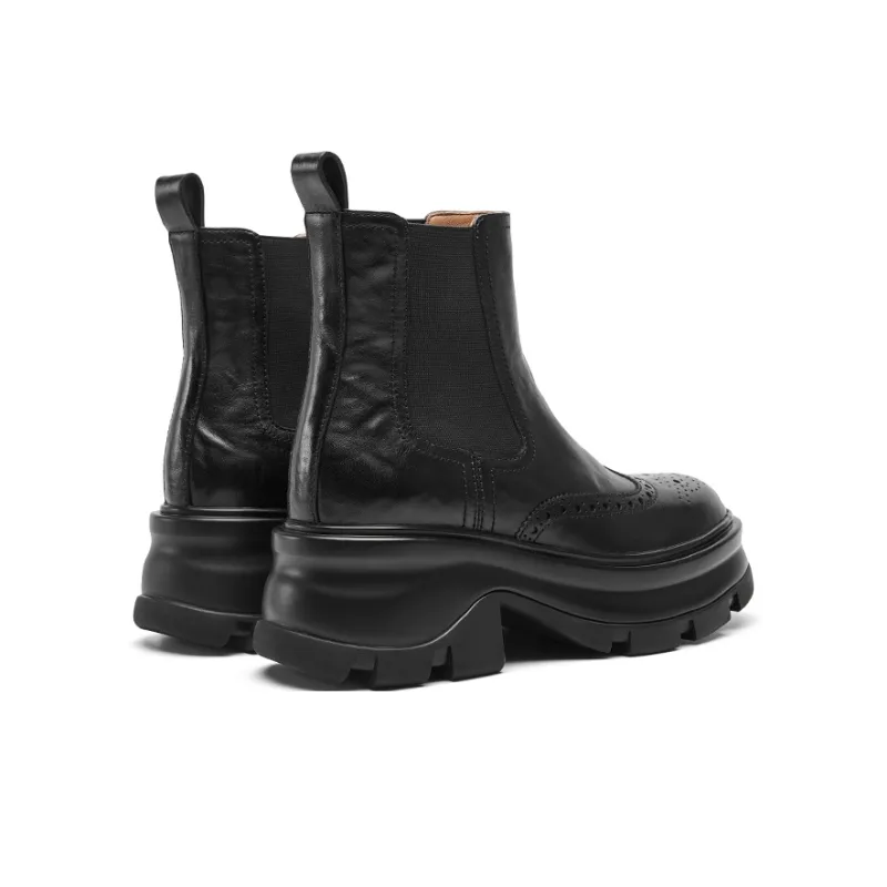CHERYKALLY 13.5cm Chelsea Boots 7cm Women's-2