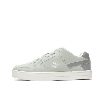Sharp Crowds Coverage Cushioning Wear Resistant Low Top Skateboard Shoes Unisex Mint Green