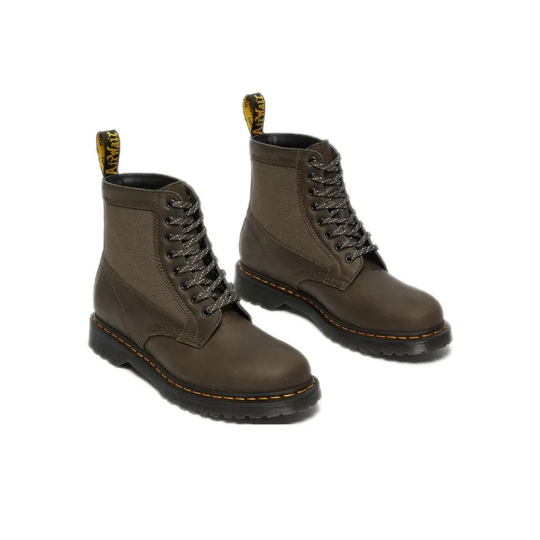 Dr.Martens Unisex 1460 Panel Martin Boots Grey-3