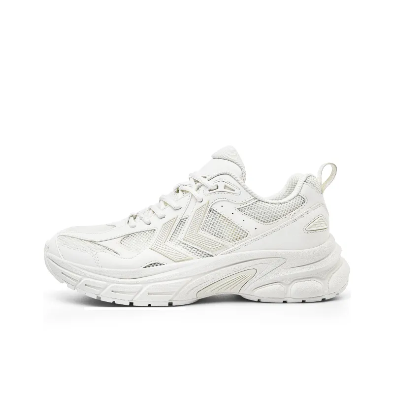 Hummel Cushioning Anti-Slip Wear-Resistant Breathability Low-Top Casual Shoes Men's Vintage Chunky Sneakers-0