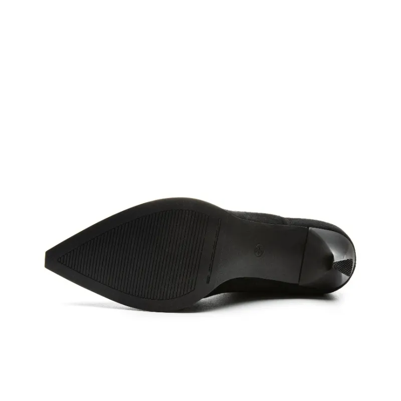DUSTO Ankle Boots 8cm Women's Black-4