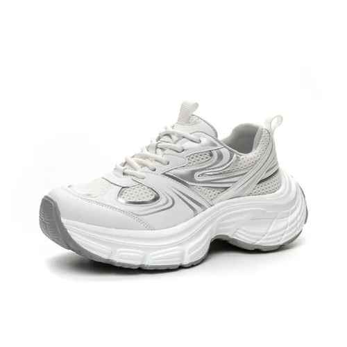 The Mystery Of Glamour Cushioning Low Top Chunky Sneakers Women's