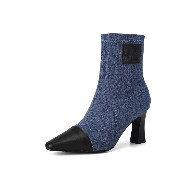 PIERCE GENTRY Ankle Boots 7.8cm Women's-6