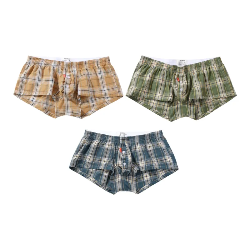SEOBEAN Boxer Shorts Men's Combo Set-0