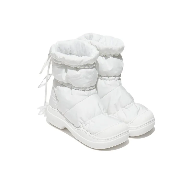 Rockfish Weatherwear Ankle Boots Women's White-3