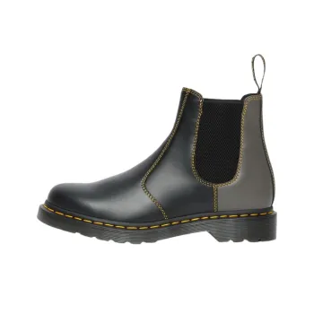 Dr.Martens 2976 Smooth Clash Leather Chelsea Boots 'Black'